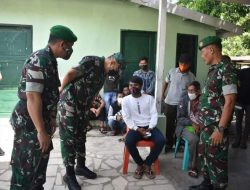 Penyaluran Bantuan Tunai di Kodim Polman Ditinjau Kasdam Hasanuddin
