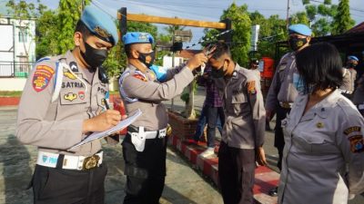 Rambut Tak Rapi, Anggota Polres Polman Ditindak Propam Polda