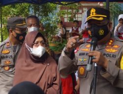 Tinjau Pelaksanaan Vaksinasi, Kapolres Polman Juga Sampaikan Prokes