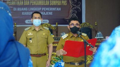 Baru Sebulan Dilantik, Dua Kabid di Pemkab Majene Kembali Dimutasi, Ada Apa?