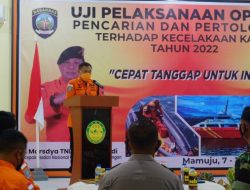 Basarnas Uji Pelaksanaan Operasi SAR Terhadap Kecelakaan Kapal
