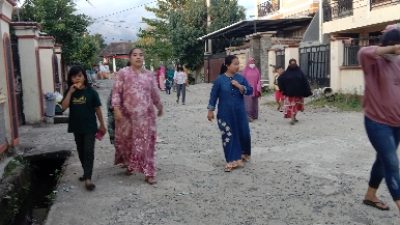 Alfamidi Pekkabata Diserbu Ibu-ibu