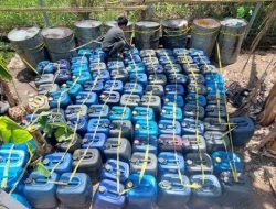 Tiga Warga Mamuju Diamankan Polda Sulbar Usai Kedapatan Timbun Solar