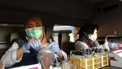 Es Doger Mengandung Pewarna Tekstil Ditemukan BPOM di Pusat Kuliner Polman