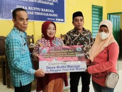 101 Keluarga di Desa Buttu Baruga Majene Terima BLT-DD Rp 900 Ribu per KPM