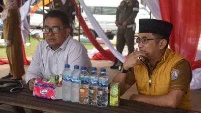 Walikota Balikpapan & Pj Gubernur Sulbar Pantau Persiapan Penyambutan Sandeq di Pantai Manggar