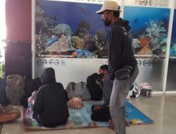Landasan Pacu Bandara Tampa Padang Mamuju Masih Dibersihkan