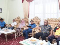 Penanganan Pasca Banjir di Majene, Kabid dan Sekretaris Dinas PUPR Majene Hadiri Undangan Bupati