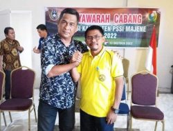 Kadis PUPR A Asraf Aklamasi Pimpin Askab PSSI Majene