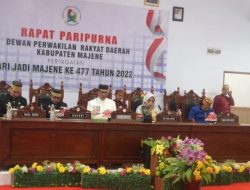 DPRD Majene Gelar Paripurna Peringati Hari Jadi Majene ke-477