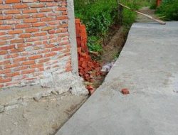 Dinas PUPR Majene Rampungkan Pekerjaan Rabat Beton di Salabulo