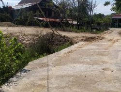 Warga Lingkungan Salabulo Senang, Proyek Rabat Beton Dinas PUPR Majene Bisa Dinikmati