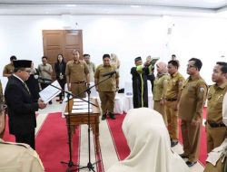Enam Pejabat Eselon III di Sulbar Dilantik, Ini Namanya