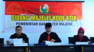 Majelis Kode Etik Pemkab Majene Dituding Tebang Pilih