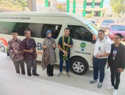 BRI cabang Majene, Serahkan Bantuan CSR Mobil Pelayanan Jasa Perbankan