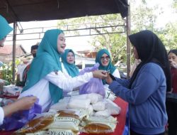 Tim Penggerak PKK dan Dinas Ketapang Sulbar Kembali Gelar Pasar Murah