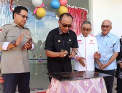 Pj Gubernur Sulbar Resmikan Kantor KONI Sulbar