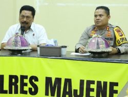 Dirkrimum Polda Sulbar Sambangi Polres Majene