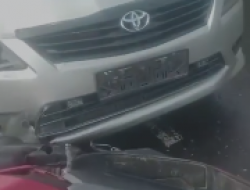 Mobil yang Ditumpangi Adik Bupati Majene Tabrak Pengendara Motor, Korban Tewas di Tempat