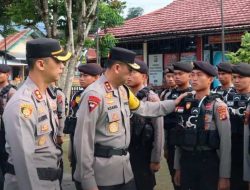 Kapolda Sulbar Pimpin Langsung Apel Sarpas Personil Polres Mamasa OPS Mantap Brata Marano 2024