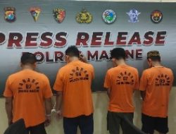 Polres Majene Bekuk Empat Pelaku Narkoba