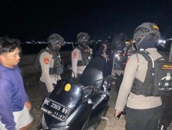 Samapta Polres Majene Sasar Daerah Rawan Kriminalitas