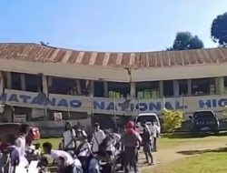 Gedung Sekolah Roboh Akibat Gempa M 7,8 di Davao Selatan