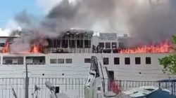 KM Prince Soya Rute Parepare Samarinda Terbakar di Pelabuhan Samarinda