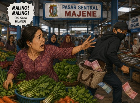 Pasar sentral majene